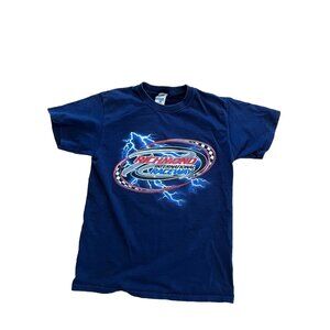 Vtg Nascar Original Richmond International Raceway Out Of The Night M Front Back